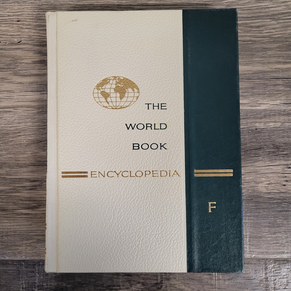 Vintage 1960 World Book Encyclopedia Volume 6 Letter F History Hardcover